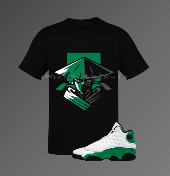 Shirt Match Jordan 13 Lucky Green Lucky Green 13s -shirt