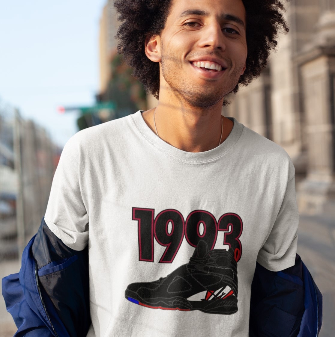 T-shirt to Match Jordan 8 Playoffs - '1993 Jordans' - Etsy