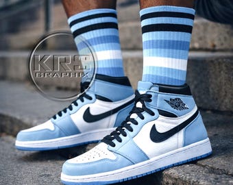 Calzini abbinati Jordan 1 UNC - Calzini UNC 1s