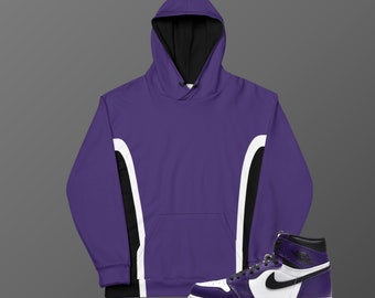 Air Jordan Nike Court Purple Hoodie Air Jordan Retro High OG