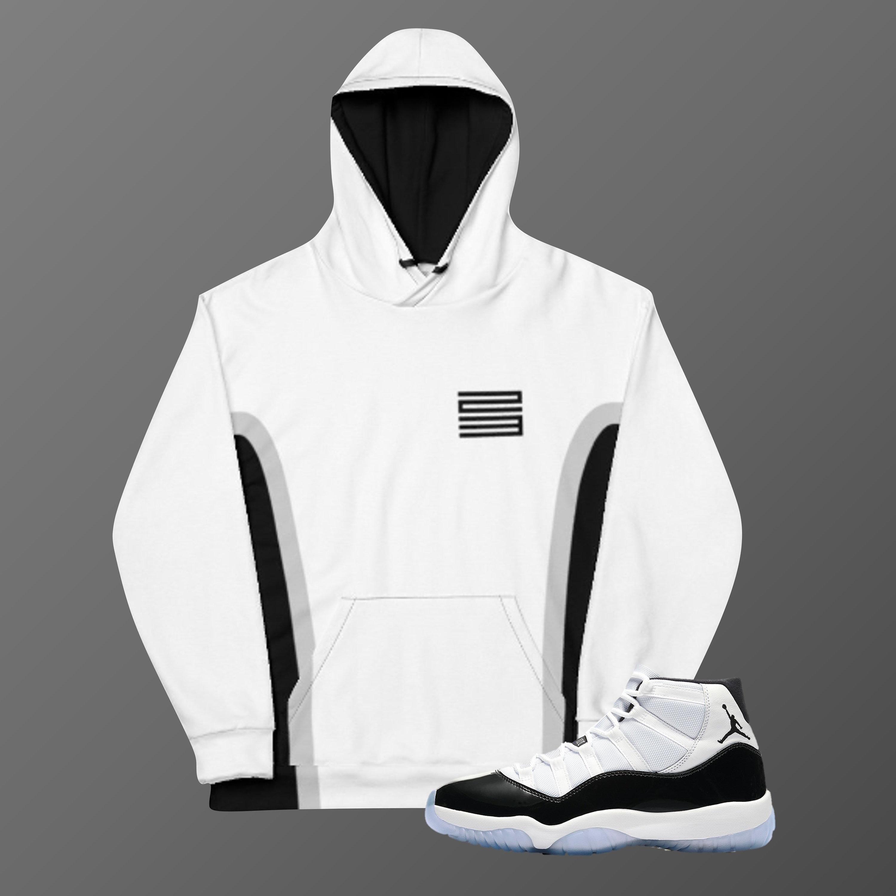 Jordan 11 retro hoodie hot sale