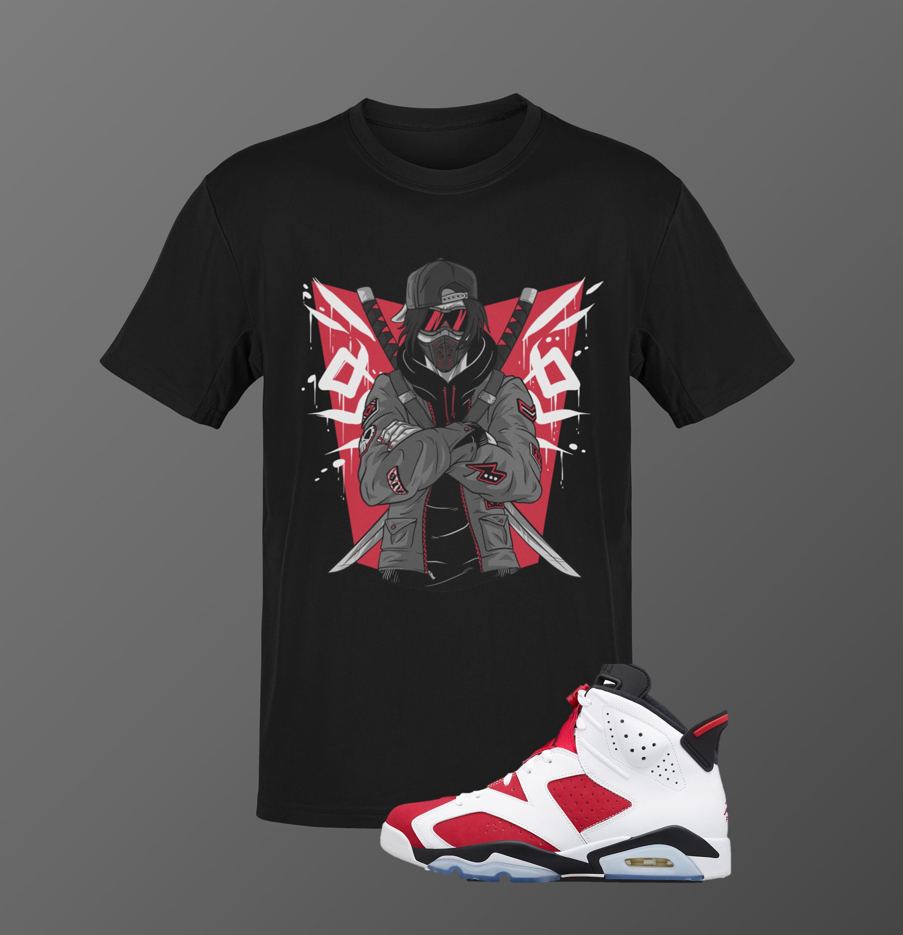 Shirt Match Jordan 6 Carmine 6 Carmine 