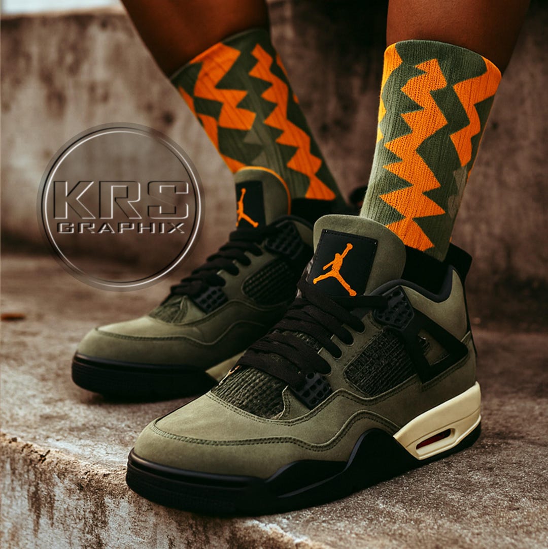 Socks to Match Jordan Undefeated Jagged