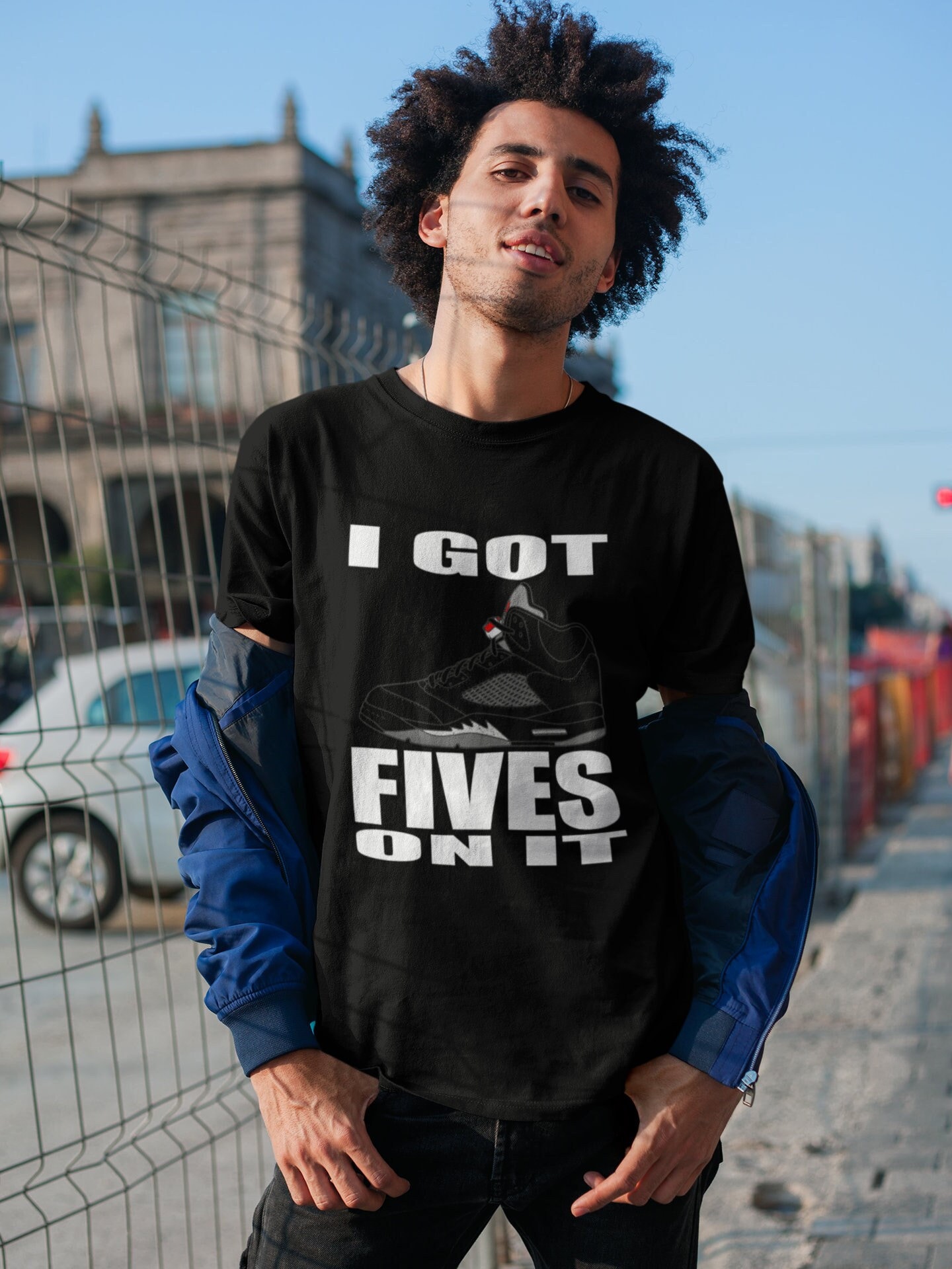 jordan metallic 5 shirt