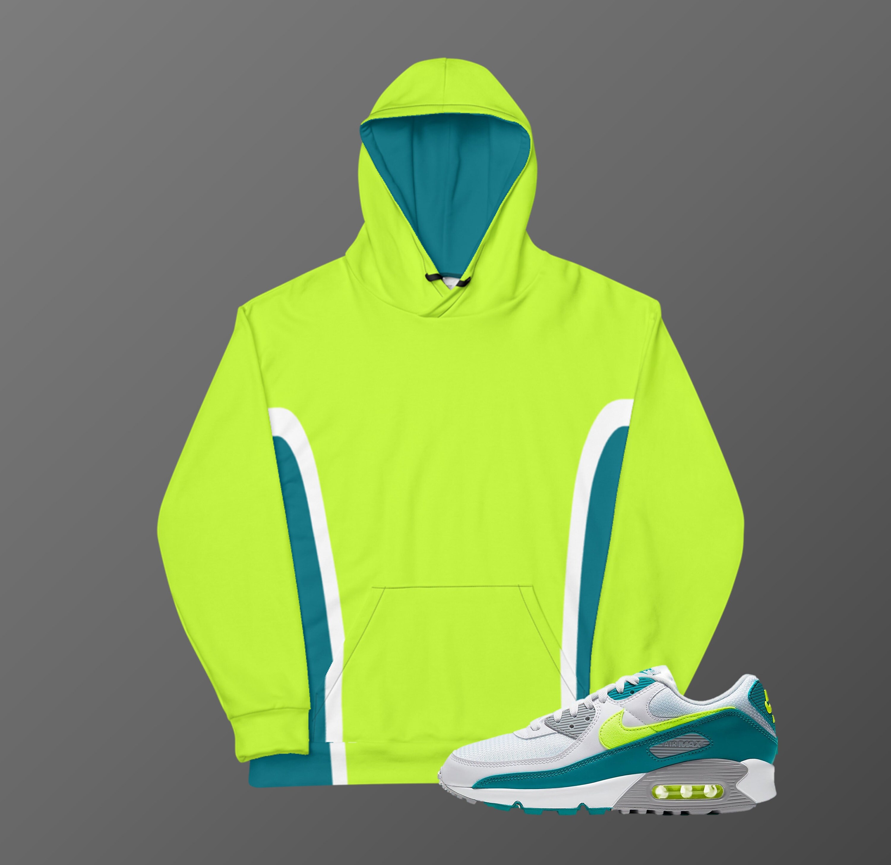 Nike air max green cheap hoodie