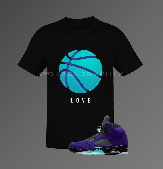 jordan 5 alternate grape apparel