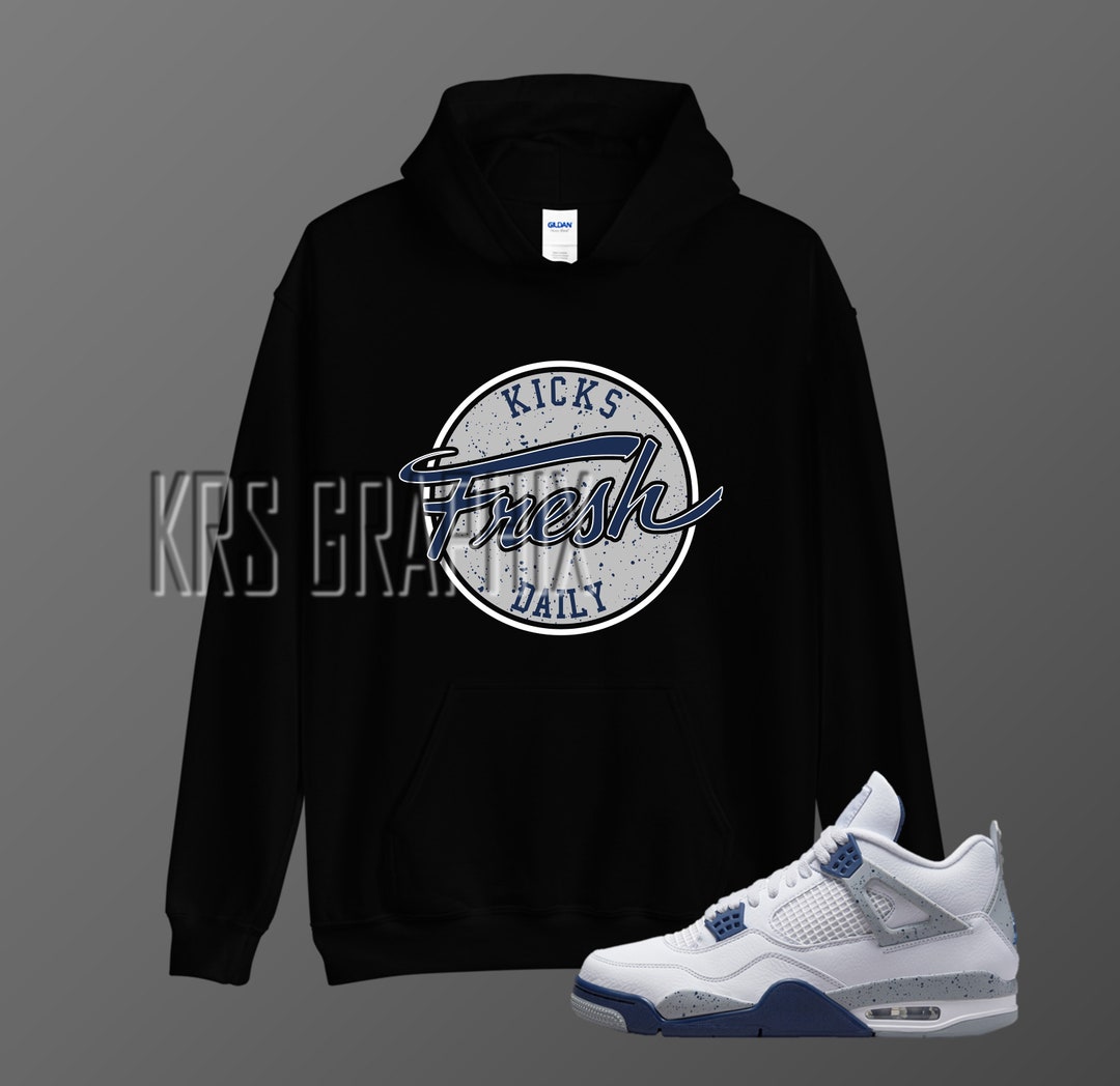 MJ Hoodie Match Jordan 4 Midnight Navy main image 1
