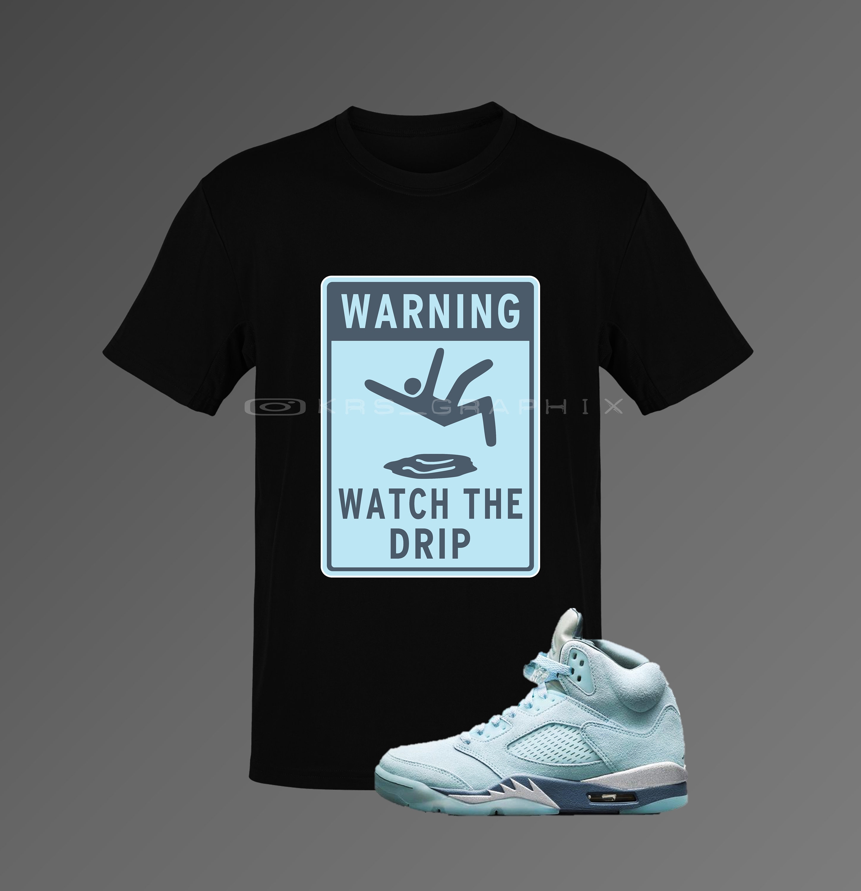 blue bird jordan 5 outfit