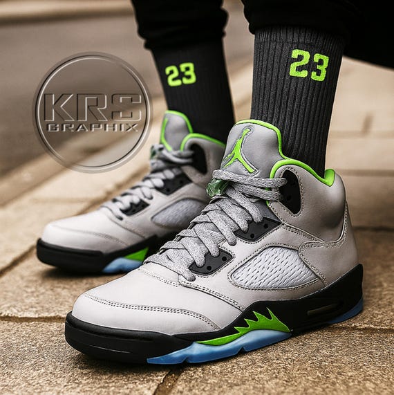 green bean 5s on feet