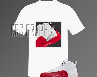 Camiseta a juego con Jordan 12 Cherry - Cherry Classic