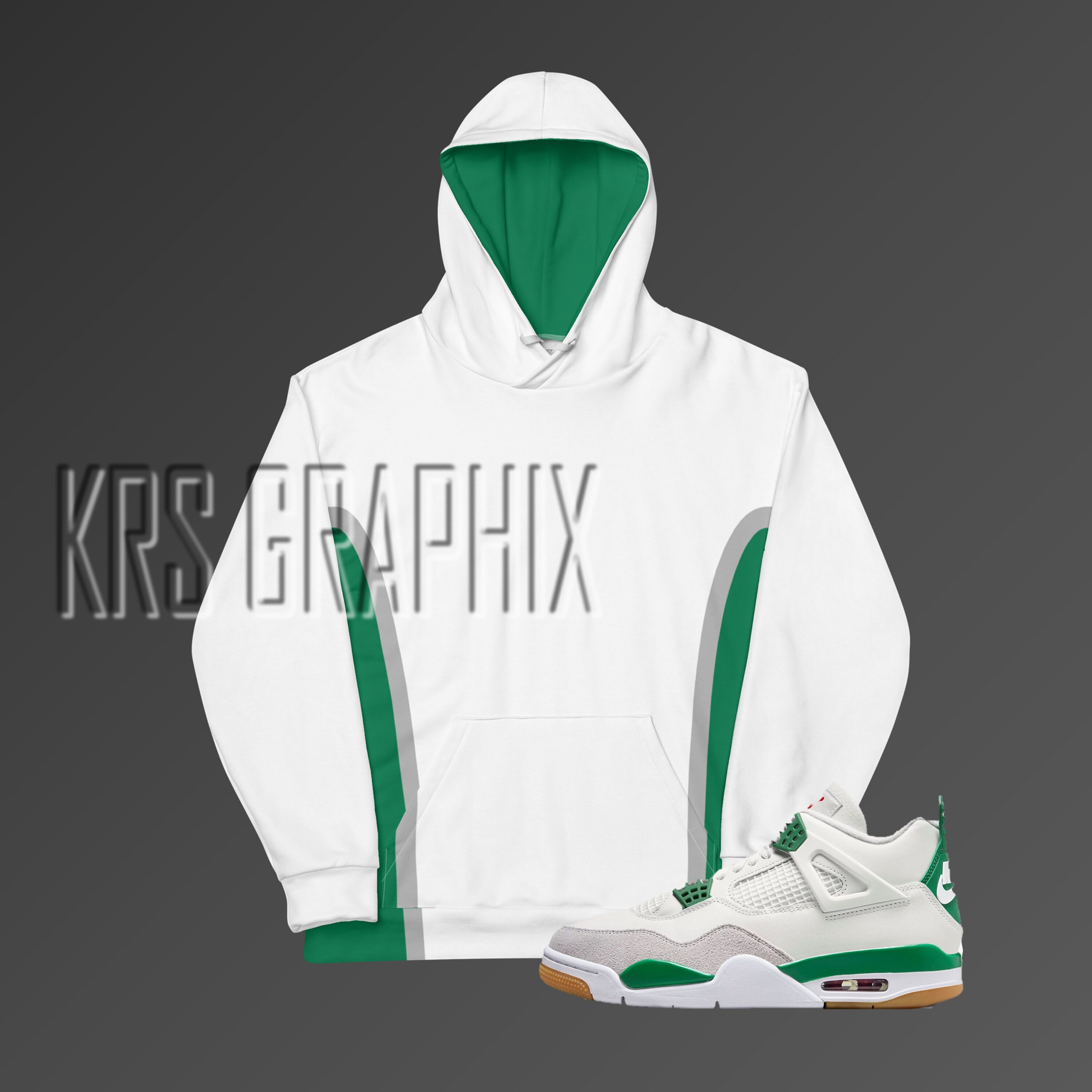 jordan pine green hoodie