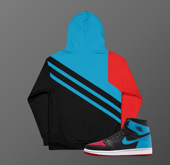 Hoodie Match Jordan 1 UNC to Chicago 