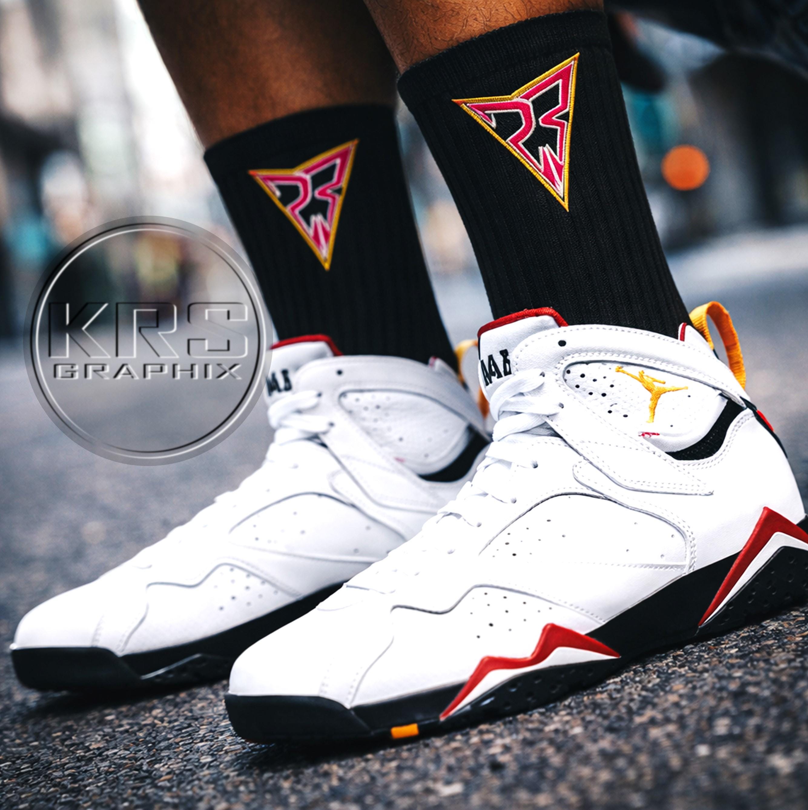 carmine jordan socks