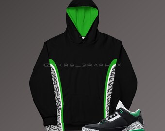 Pine Green Hoodie | Pine Green 3 Hoodie | Pine Green 3s Hoodie | Jordan 3 Hoodie