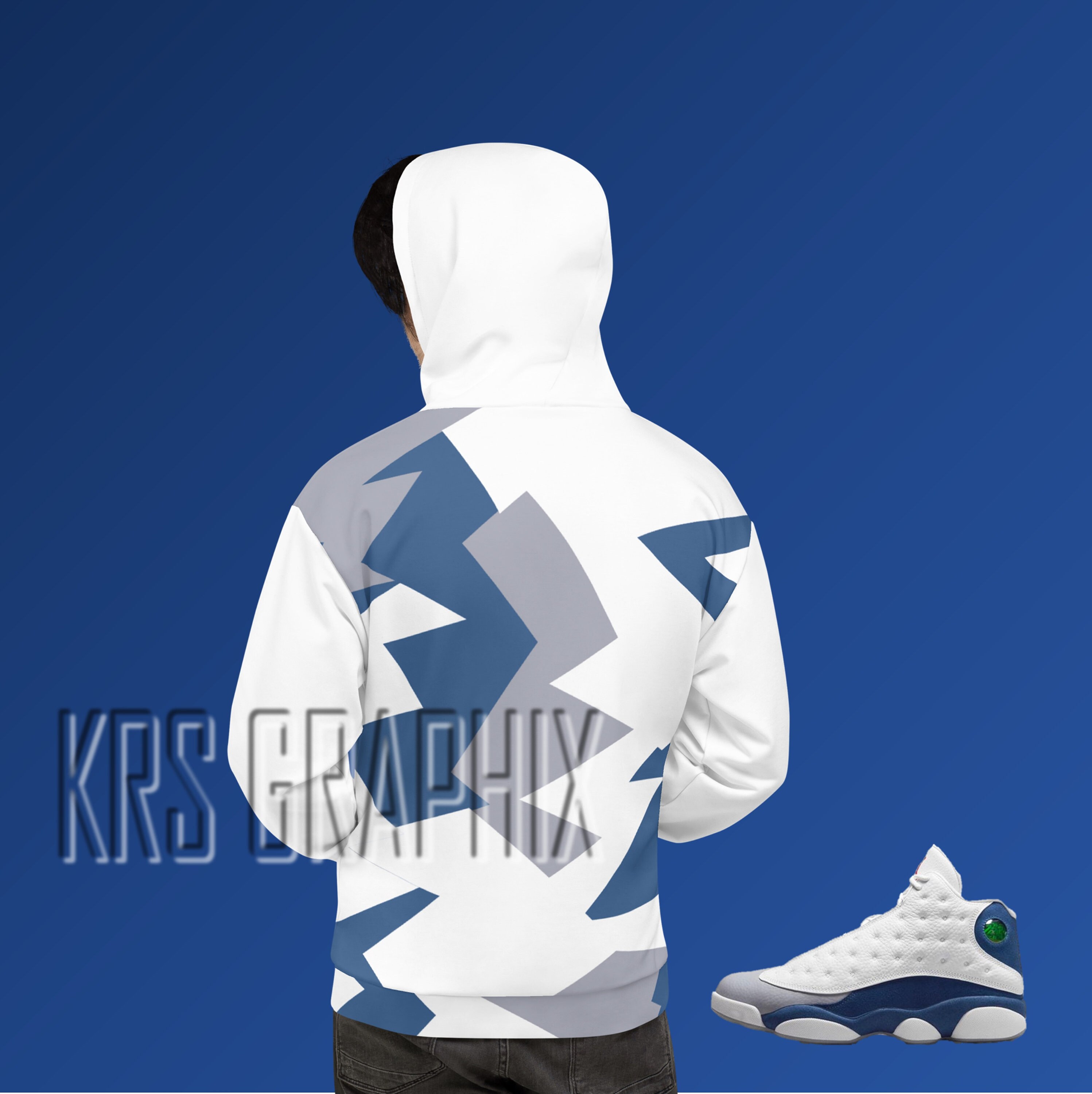 French Blue Hoodie French Blue 13 Hoodie French Blue 13S - Etsy