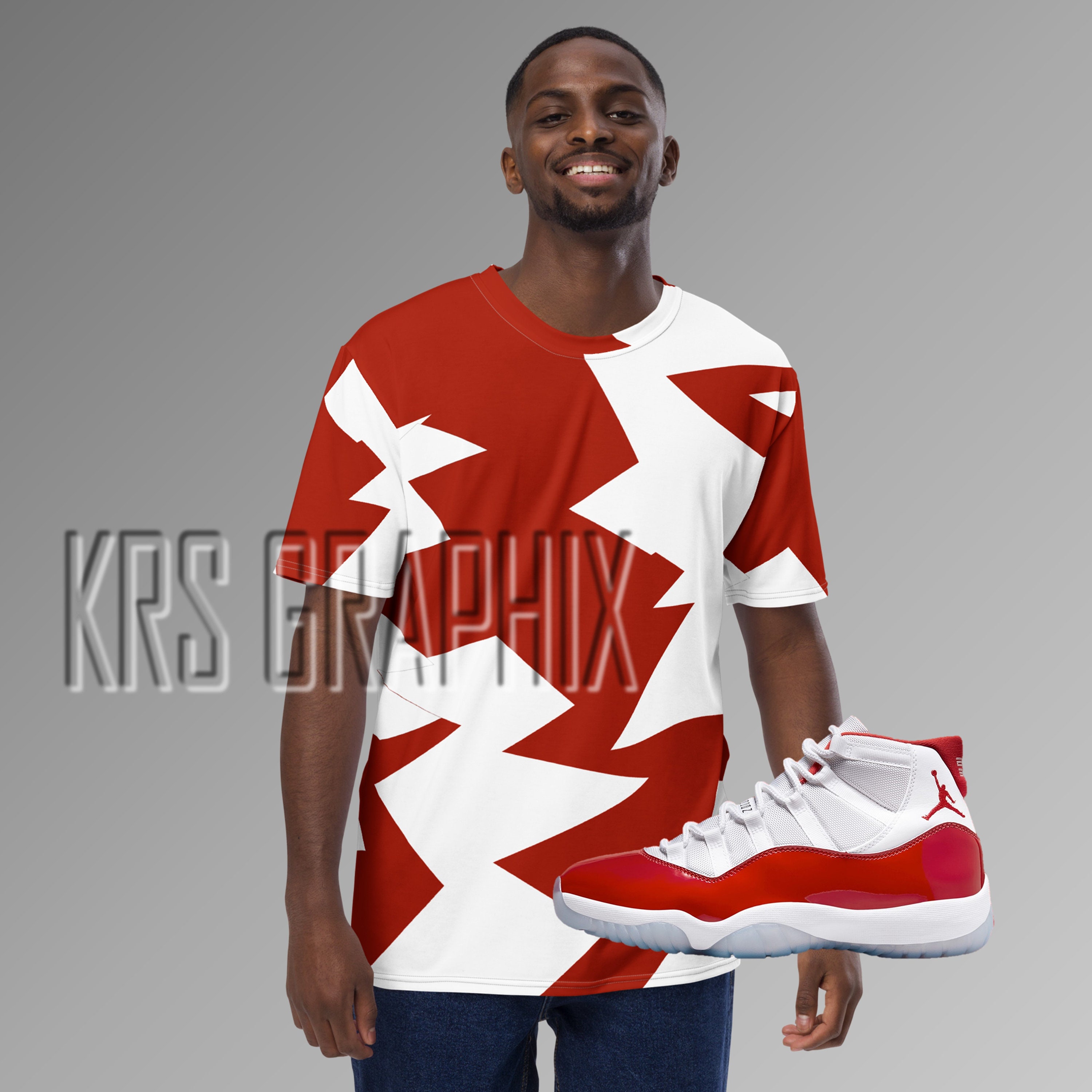 Jordan 11 Cherry Shirt Etsy Israel