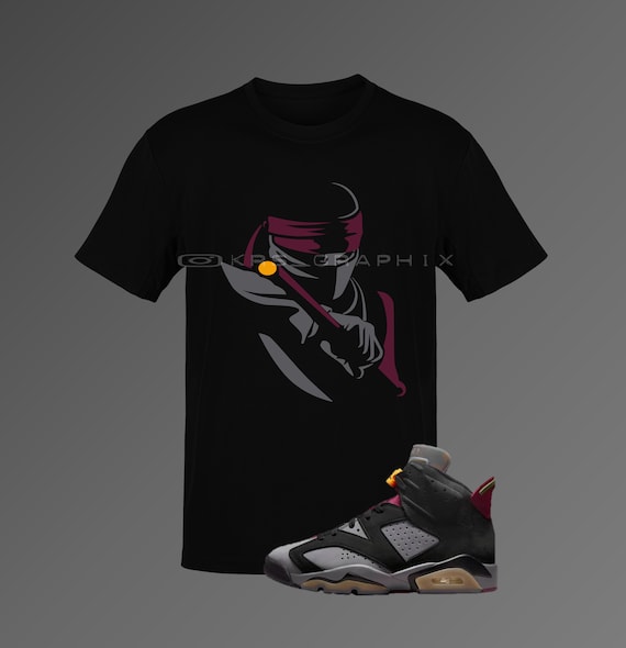 jordan 6 bordeaux shirts