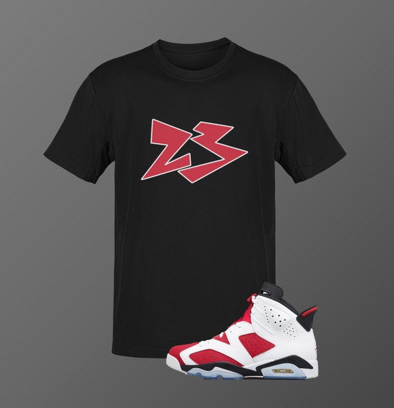 Shirt Match Jordan 6 Carmine 6 Carmine 6 6s shirt - Etsy Canada