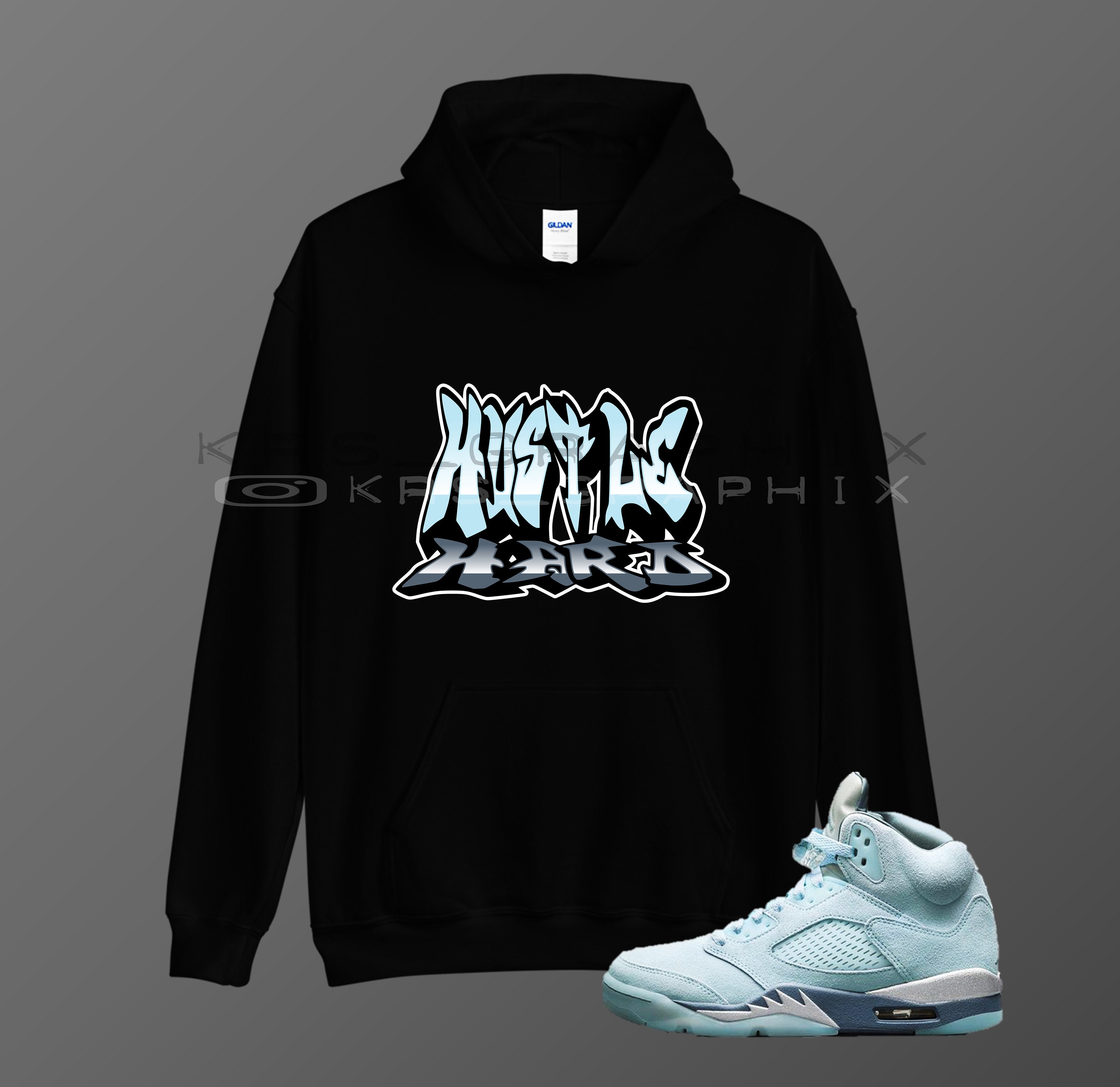 jordan 5 bluebird hoodie