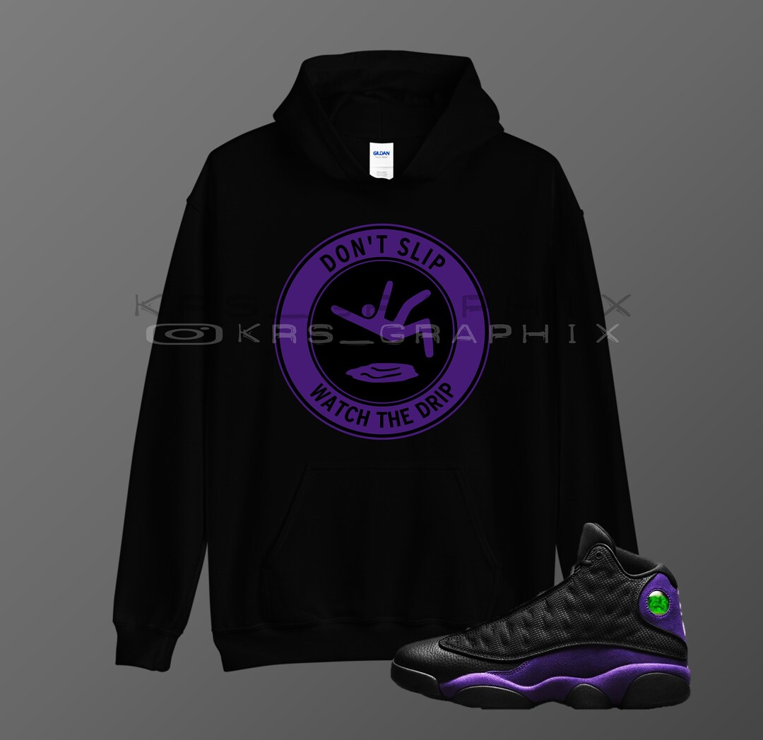 Purple and white jordan cheap hoodie