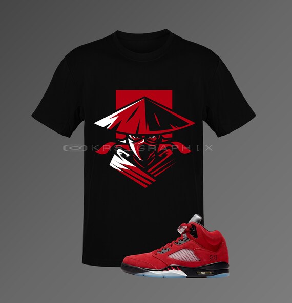 Shirt Match Jordan 5 Raging Bull Raging Bull 5s shirt Etsy Canada
