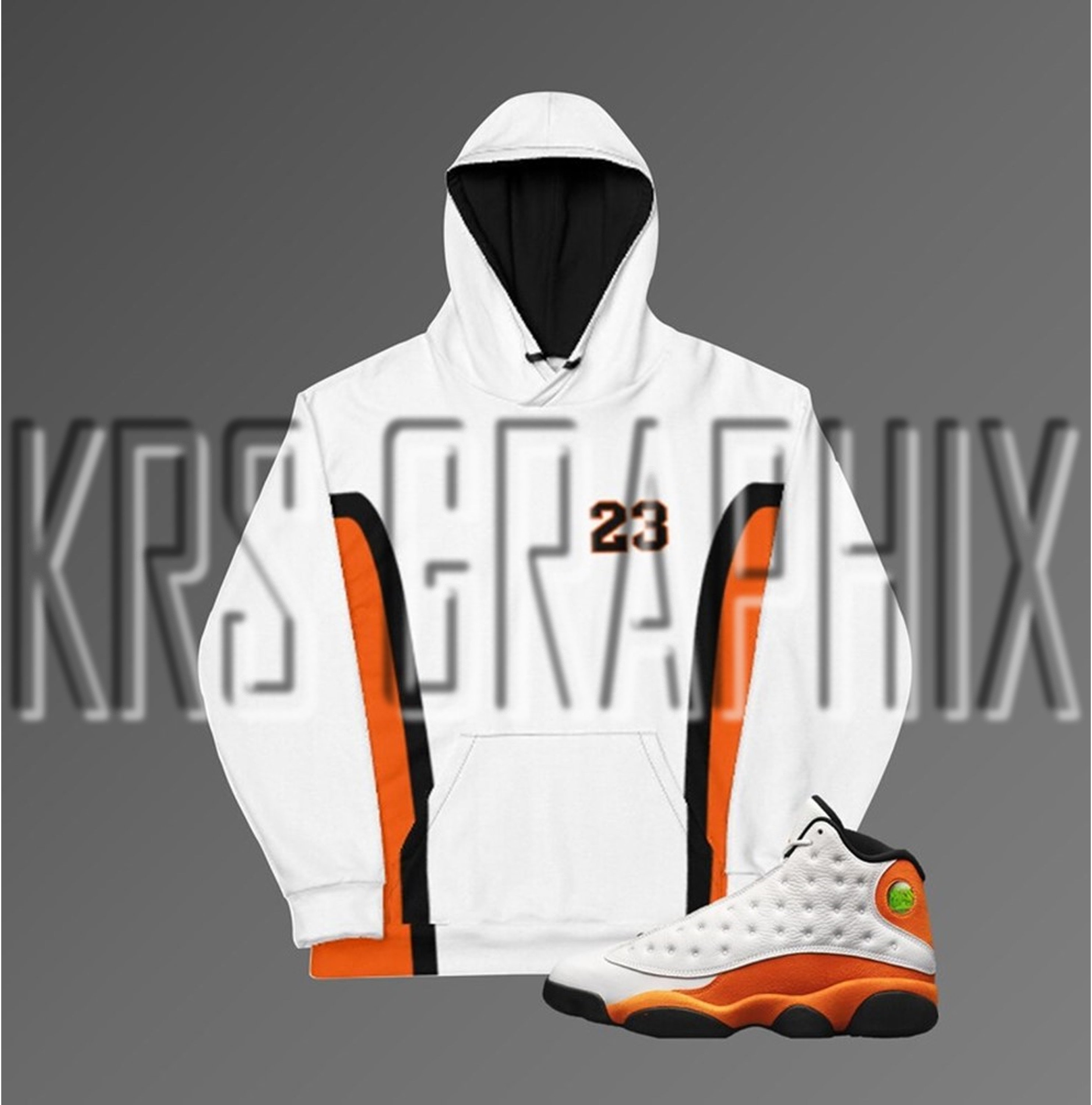 Jordan 13 starfish hoodie clearance