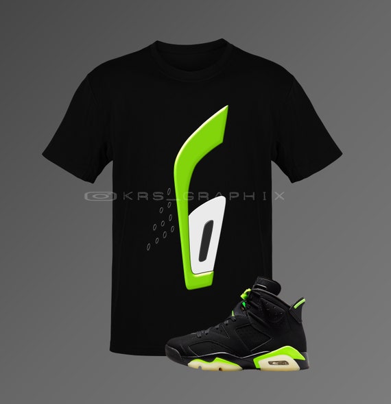 shirt to go with jordan 6 electric green
