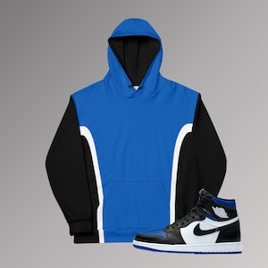 jordan 1 royal blue hoodie