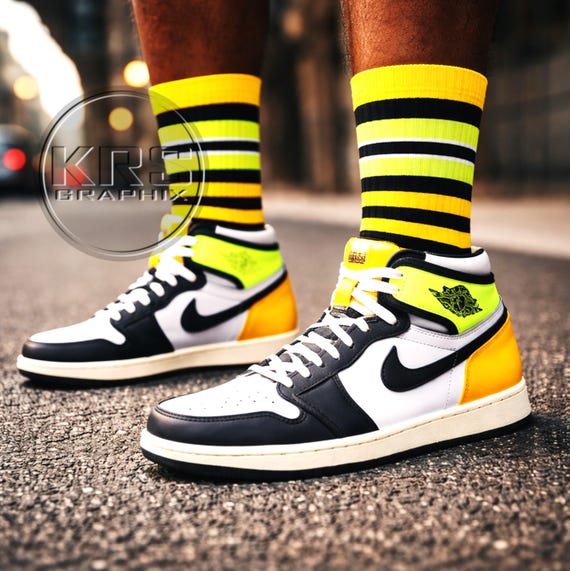 volt jordan socks