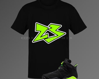 shirts for electric green 6s