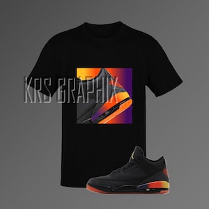 T-shirt abbinata alla Jordan 3 Balvin Rio - Classic Rio