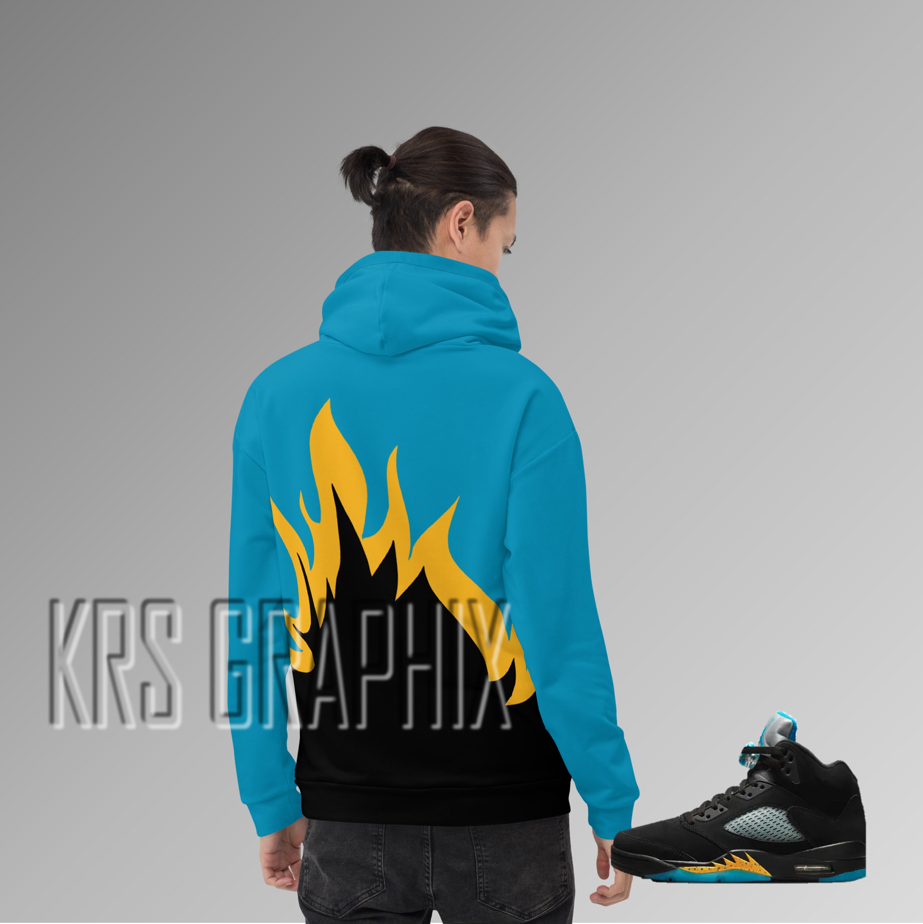 Sapnap Hoodie Fashion Pullover Casual Long Sleeve Flame Name