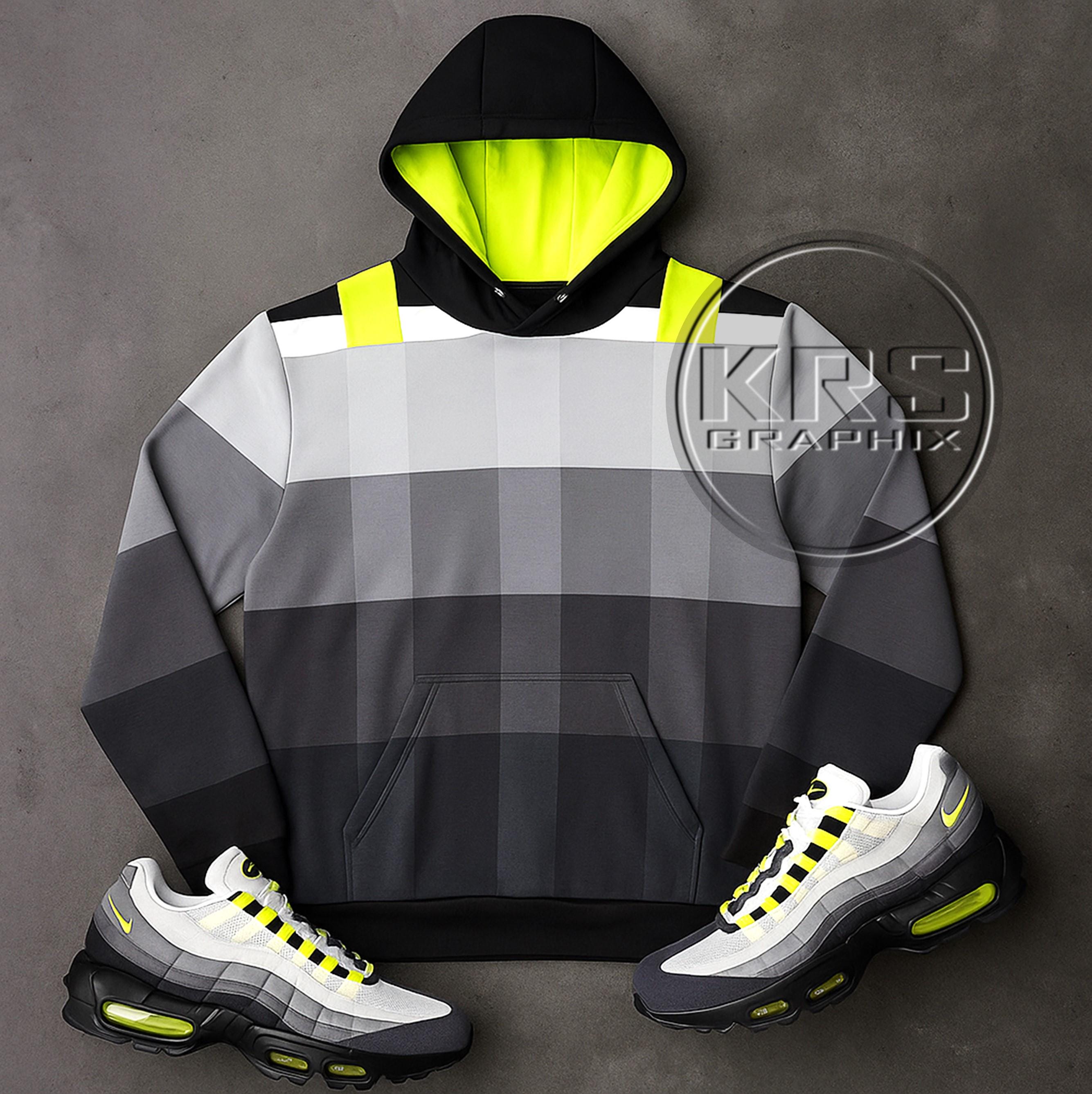 Hoodie Match Air Max 95 Neon - Air Max 95 Hoodie - Etsy