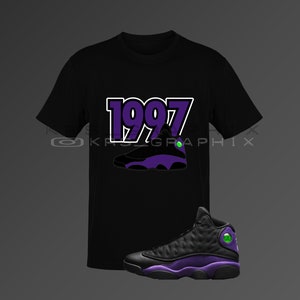 Purple & shop white 13s