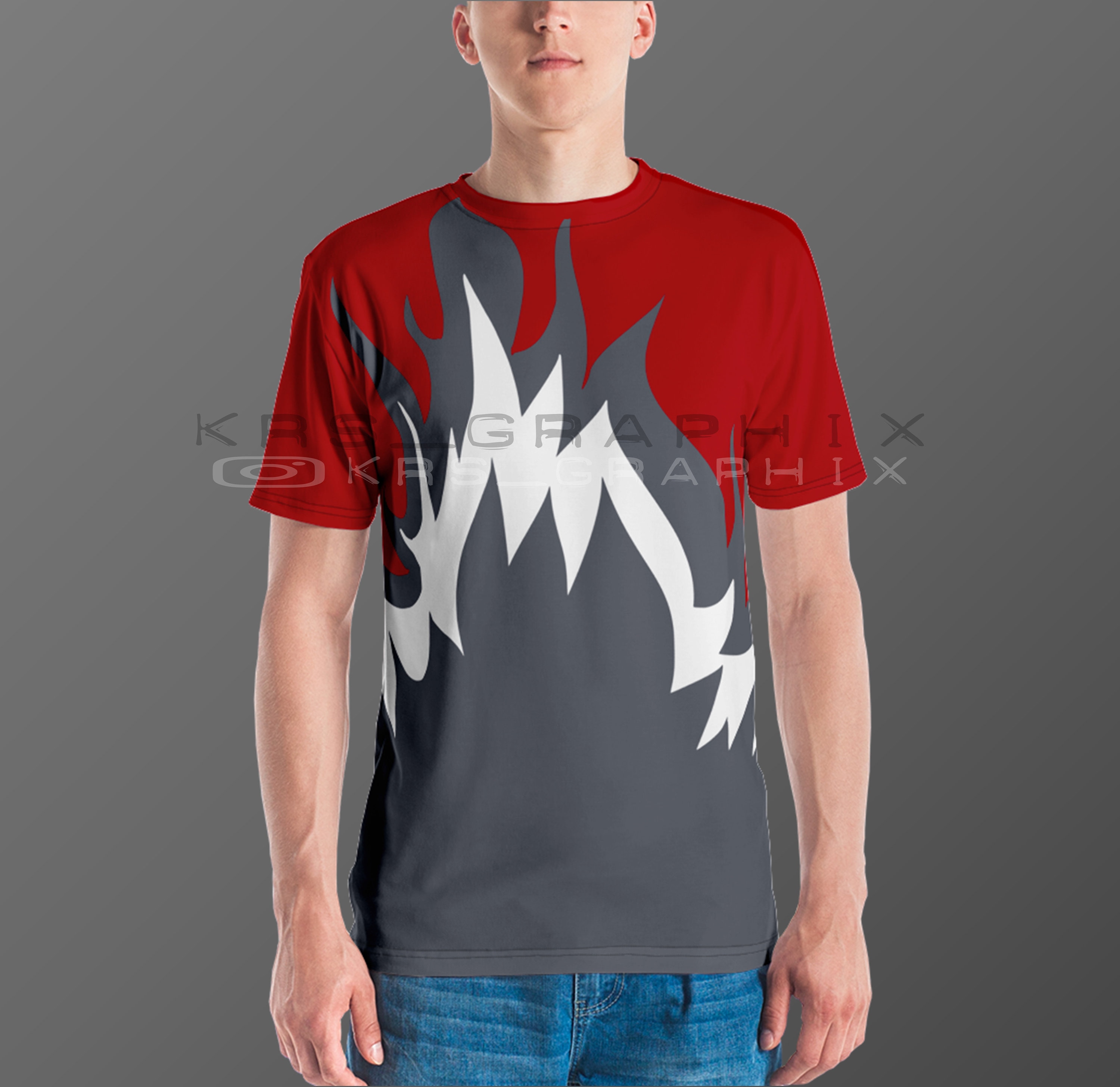 Shirt Match Jordan 13 Flint Red Flint 