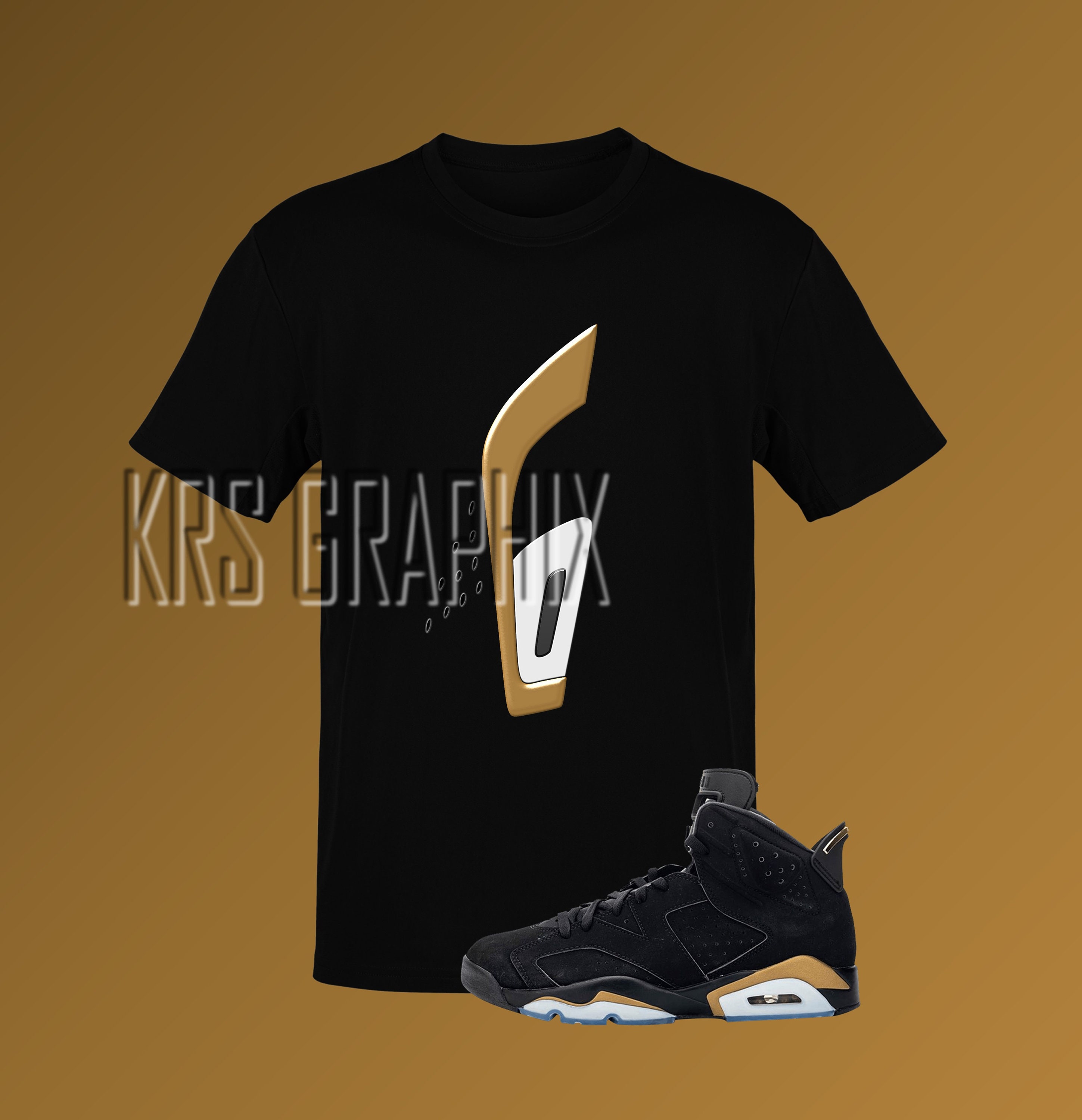 Jordan 6 Gold Shirt 