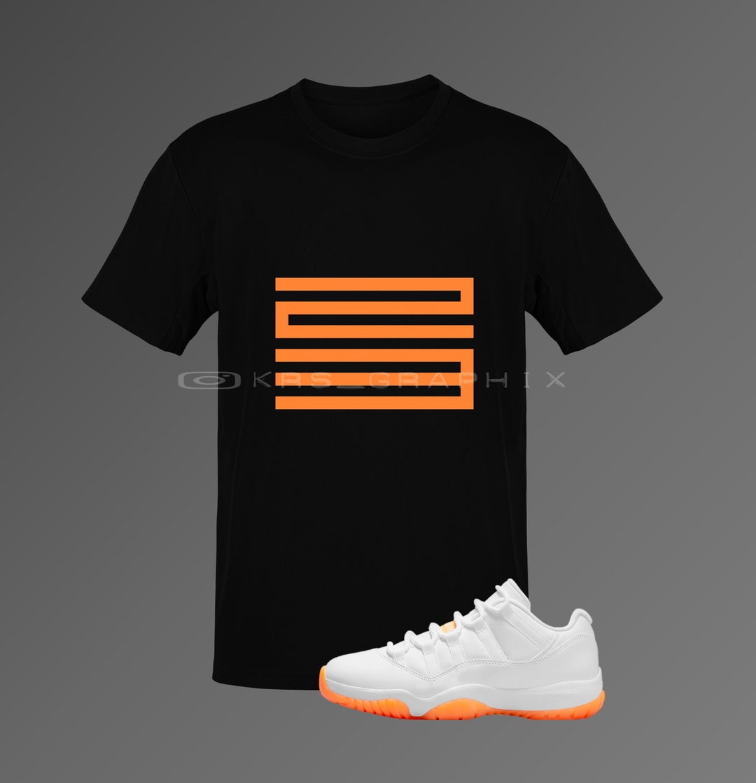 jordan 11 bright citrus shirt