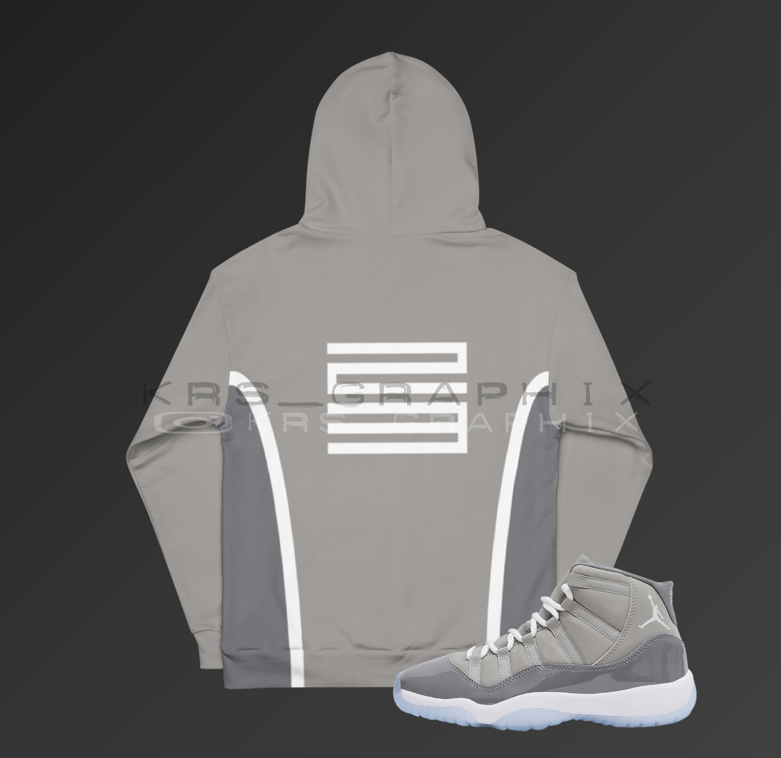 Cool Grey Hoodie | Cool Grey 11 Hoodie | Cool Grey 11s