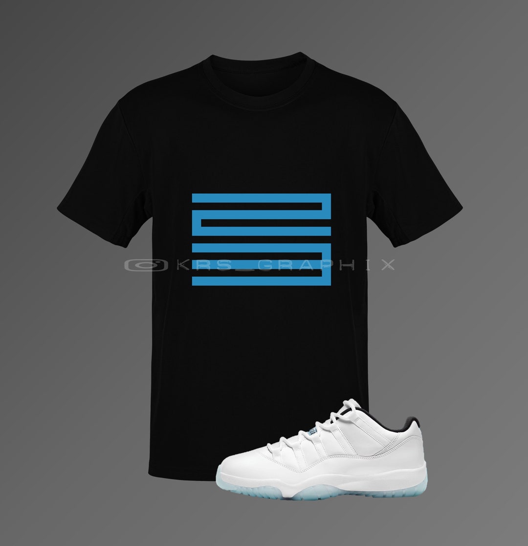 Shirt Match Jordan 11 Legend Blue Legend Blue 11s Camiseta 23 Etsy España