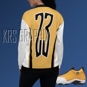 Jacket to Match Jordan 14 Ginger - Ginger 14s Jacket - Jordan 14 Jacket
