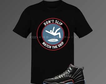 jordan 12 utility matching shirt