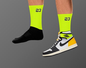 volt jordan socks