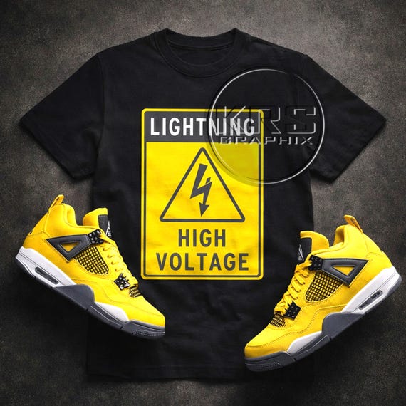 jordan 4 lightning apparel