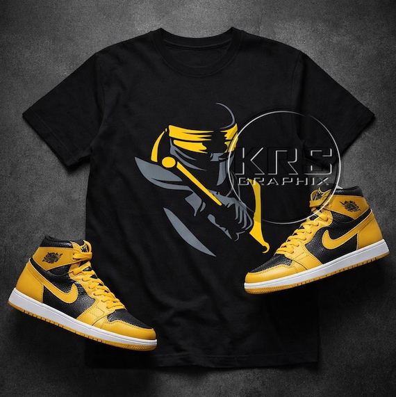 jordan 1 pollen matching shirt