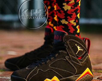 Calcetines Citrus / Calcetines Citrus 7 / Calcetines Citrus 7s / Calcetines Jordan 7