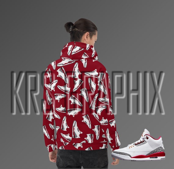 cardinal 3s hoodie