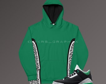 Jordan 3 Retro Pine Green Hoodie Pine 