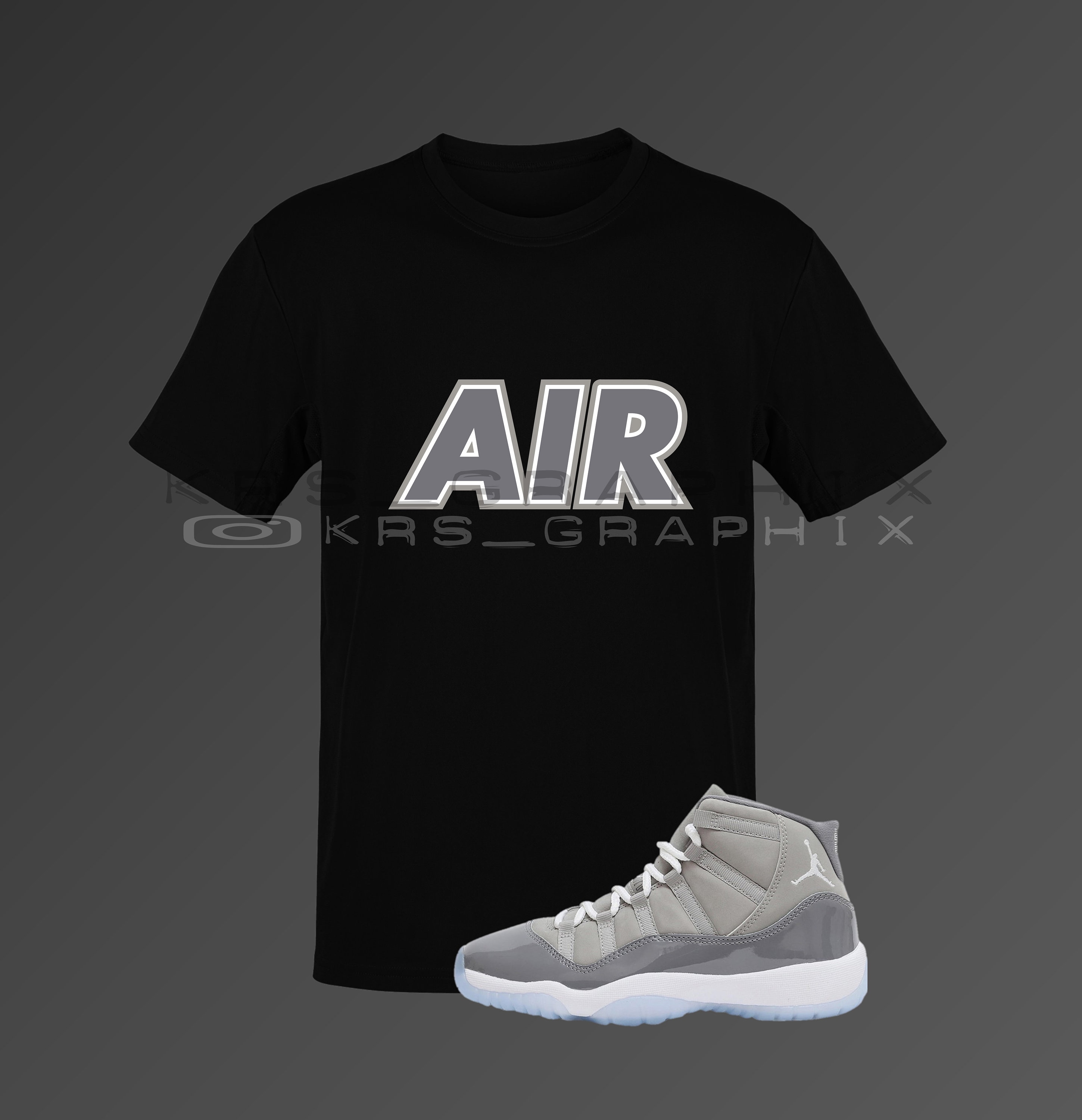 cool grey jordan 11 shirt