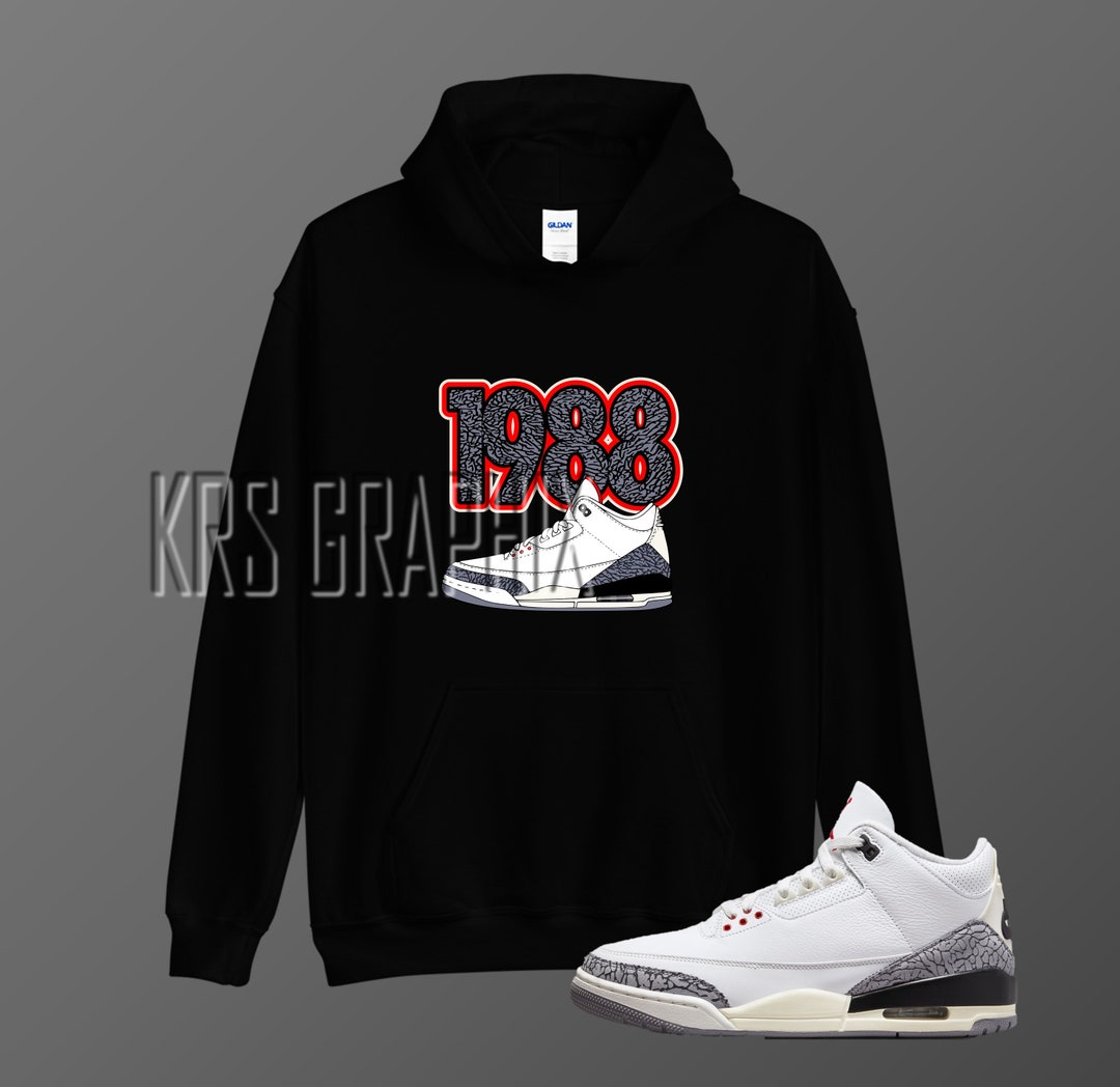 1988 jordan 3 hoodie