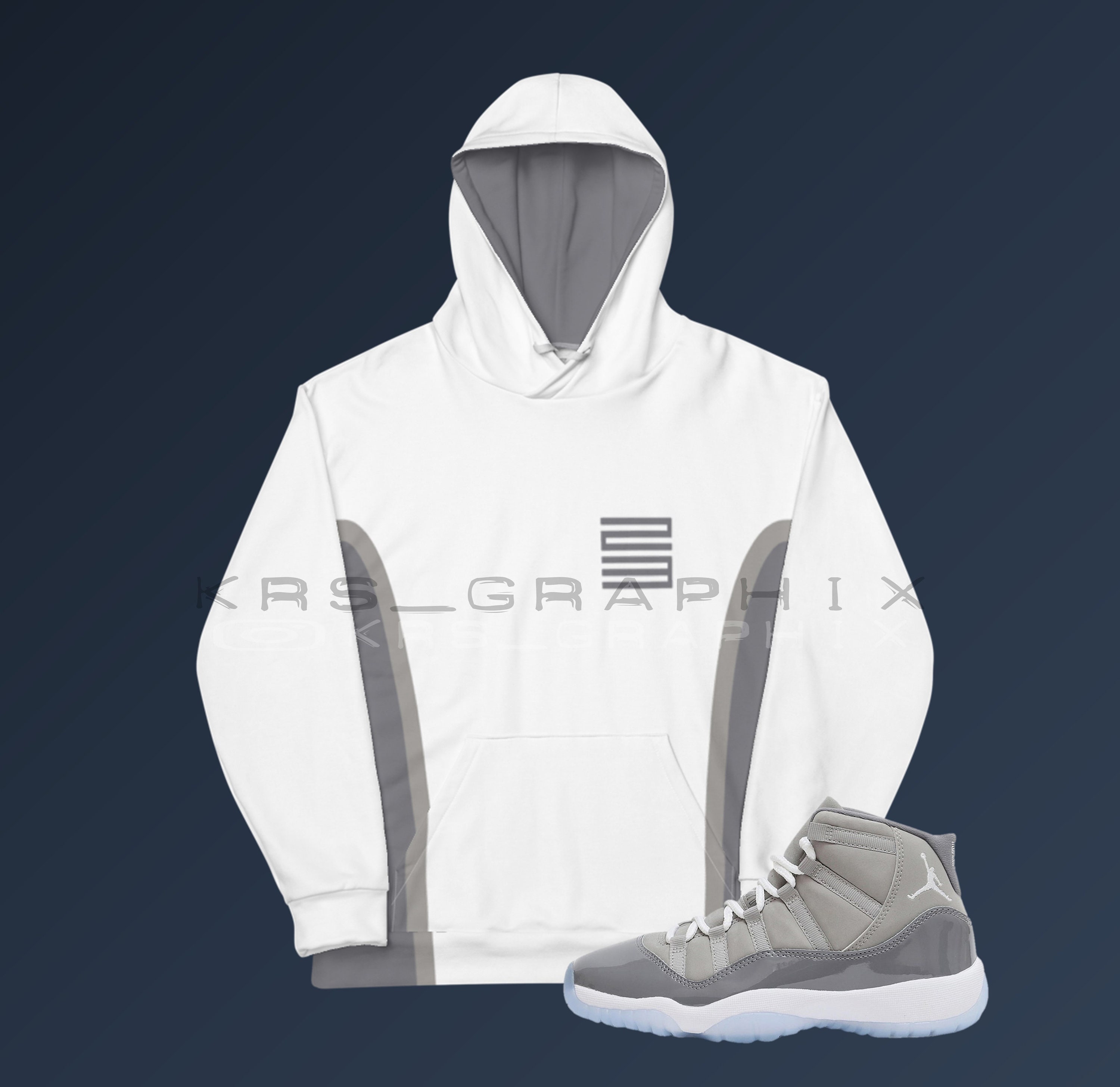 jordan cool grey hoodie
